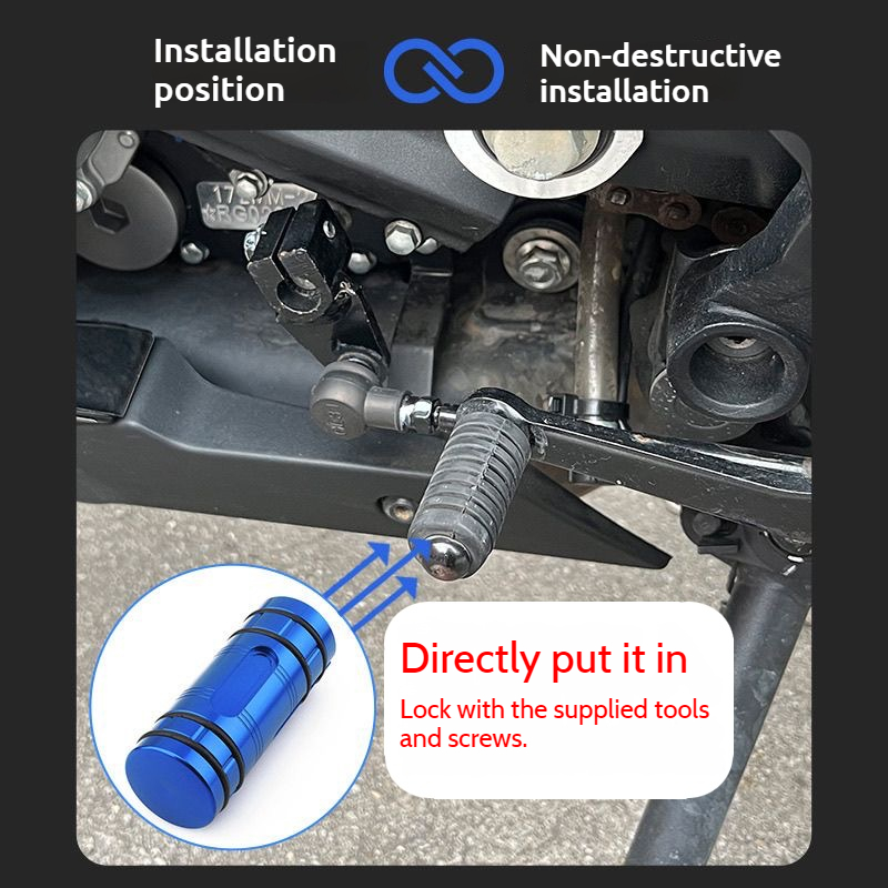 Apto para yamaha mt03 mt10 MT- - Motorcycle Gear Lever Extender avaliação e preço